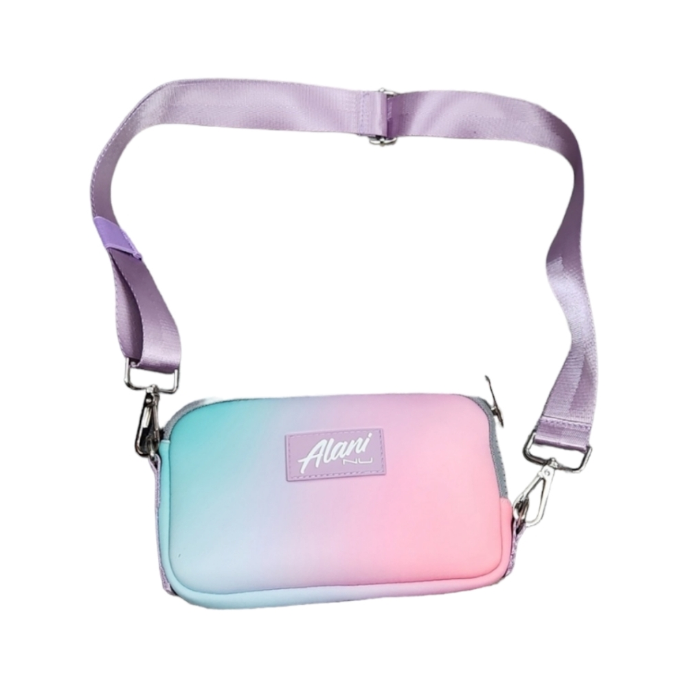 NWT Alani Nu Ombre Crossbody Bag - Pink Teal Purple - Picture 2 of 8